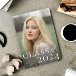 Anúncio de Graduação de Foto do Tipo Elegante