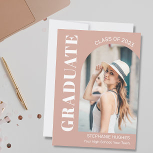 Anúncio de Graduação de Foto em Arch Moderno