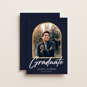 Anúncio de Graduação de Foto em Arco do ouro