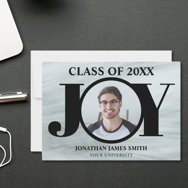 Anúncio de Graduação de Foto em Tipografia Moderna (Criador carregado)