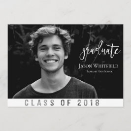 Anúncio de Graduação de Foto Masculina