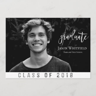 Anúncio de Graduação de Foto Masculina