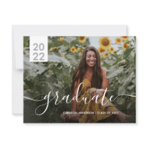 Anúncio de Graduação de Foto Moderna Simples 2