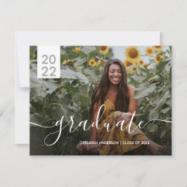 Anúncio de Graduação de Foto Moderna Simples 2