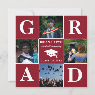 Anúncio de Graduação de Foto Moderno 4