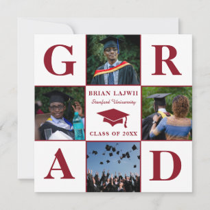 Anúncio de Graduação de Foto Moderno 4
