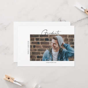 Anúncio de Graduação de Foto Simples