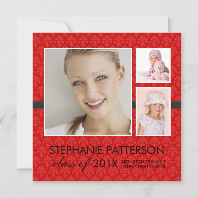 Anúncio de Graduação de Fotografias do Chic Lifeti (Frente)