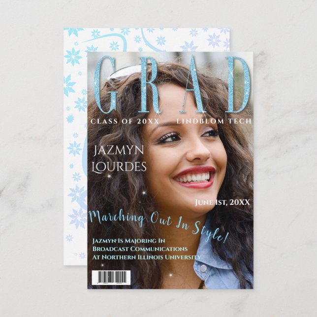 Anúncio de Graduação de Fotografias do Cobrir Revi (Frente/Verso)