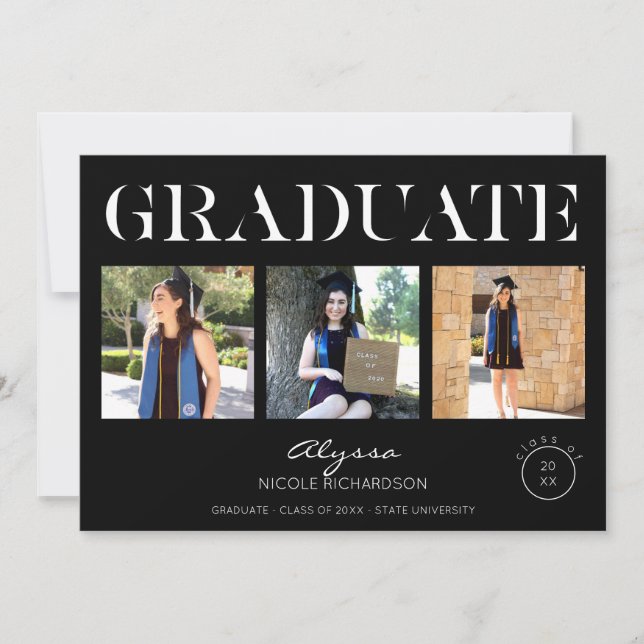Anúncio de Graduação de Fotografias no Círculo Pre (Frente)