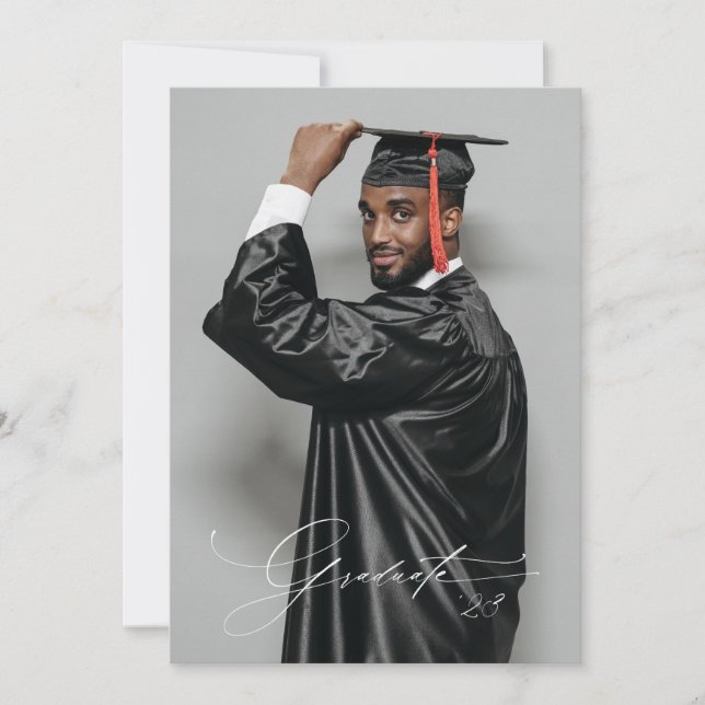 Anúncio de Graduação de Fotos do ORÇAMENTO TRENDY (Frente)