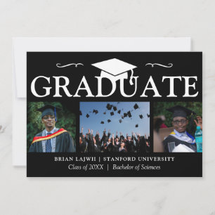 Anúncio de Graduação de Fotos Moderno 3