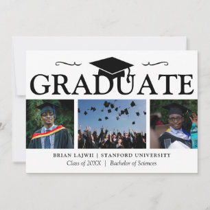 Anúncio de Graduação de Fotos Moderno 3