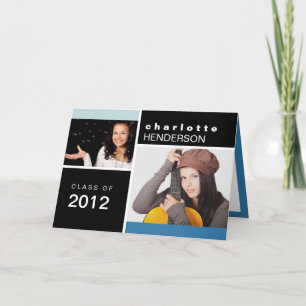 Anúncio de graduação de fotos personalizadas em pr