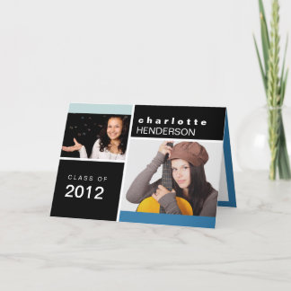 Anúncio de graduação de fotos personalizadas em pr