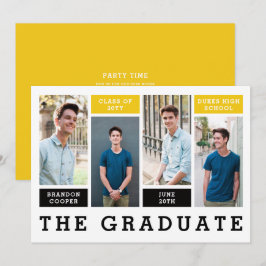 Anúncio de Graduação de Linhas Modernas