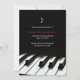 Anúncio de Graduação de Piano Major