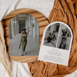 Anúncio de Graduação de Quadro de Arch Moderno