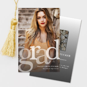 Anúncio de Graduação de Sobreposição de FORMANDO S