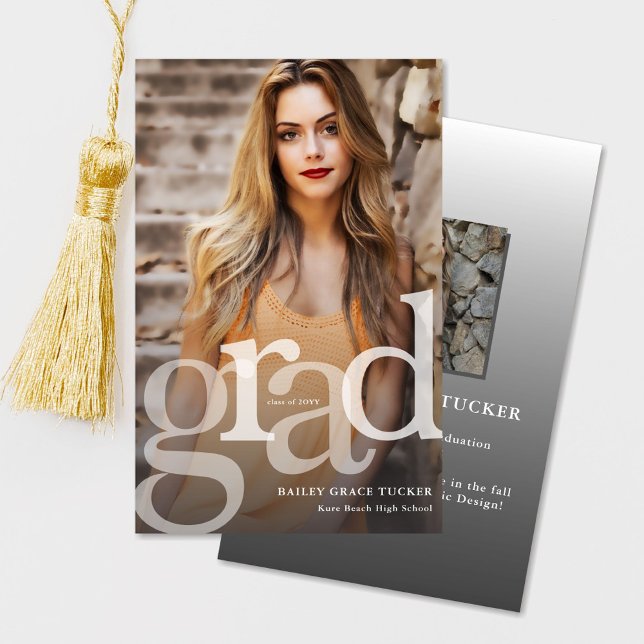 Anúncio de Graduação de Sobreposição de FORMANDO S (Criador carregado)