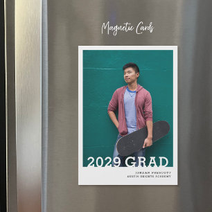 Anúncio de graduação de sobreposição de fotos
