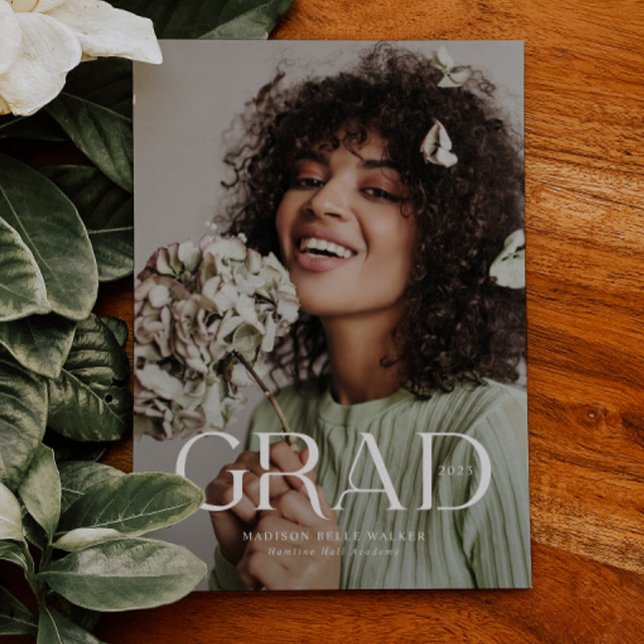 Anúncio de Graduação de Texto de Sobreposição de F (Criador carregado)