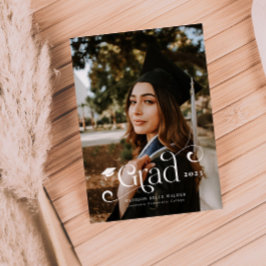 Anúncio de Graduação de Texto de Sobreposição Suav