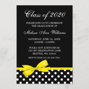 Anúncio de Graduação do Bolinhas Amarelo