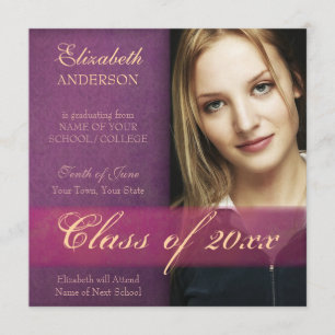 Anúncio de Graduação do Damasco Roxo