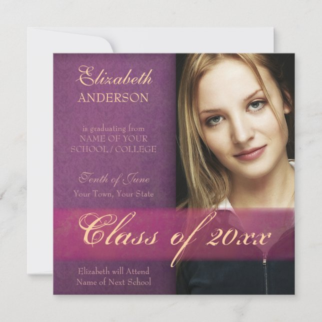 Anúncio de Graduação do Damasco Roxo (Frente)