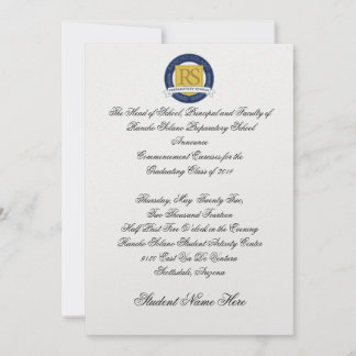 Anúncio de graduação do RSPS - Formal