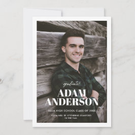 Anúncio de Graduação do Segundo grau de Foto