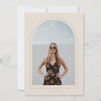 Anúncio de Graduação em Arco Moderno