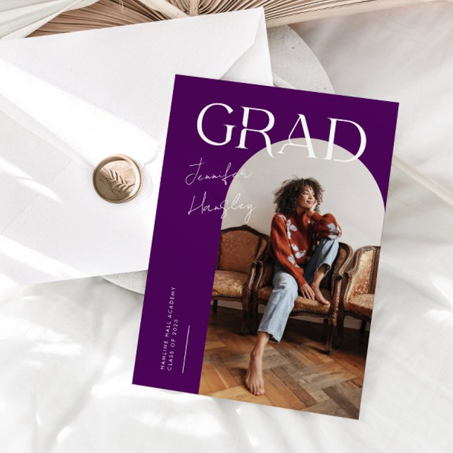Anúncio de Graduação em Arco Roxo FORMANDO (Criador carregado)
