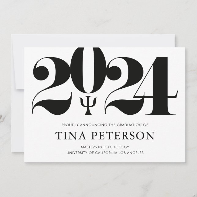 Anúncio de Graduação em Psicologia (Frente)