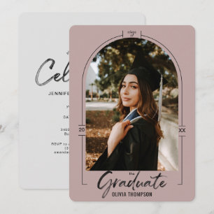 Anúncio de Graduação Geométrica Roxo Moderna e