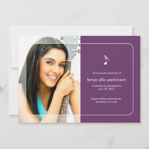 Anúncio de Graduação Major da Música