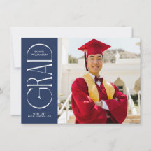 Anúncio de Graduação Minimalista Moderna do marinh