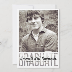 Anúncio de Graduação Moderna