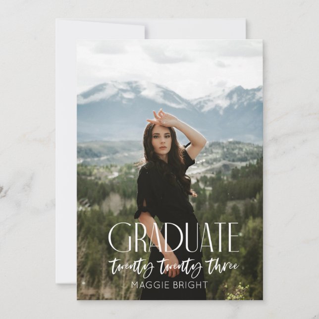 anúncio de graduação moderna 2023 (Frente)