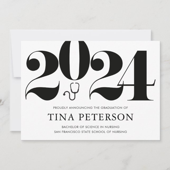 Anúncio de Graduação na Escola de Enfermagem (Frente)