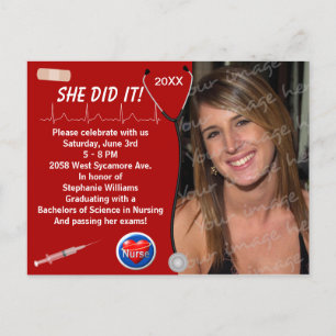 Anúncio de Graduação na Escola de Enfermagem