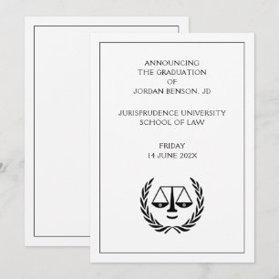 Anúncio de Graduação na Faculdade de Direito