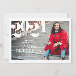 Anúncio de Graduação na Faculdade de Direito