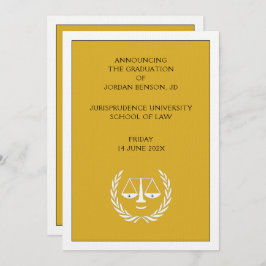 Anúncio de Graduação na Faculdade de Direito