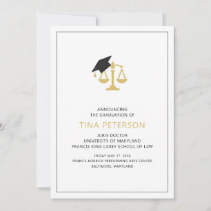 Anúncio de Graduação na Faculdade de Direito