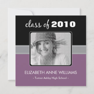 Anúncio de Graduação Personalizada de Plum Encanta