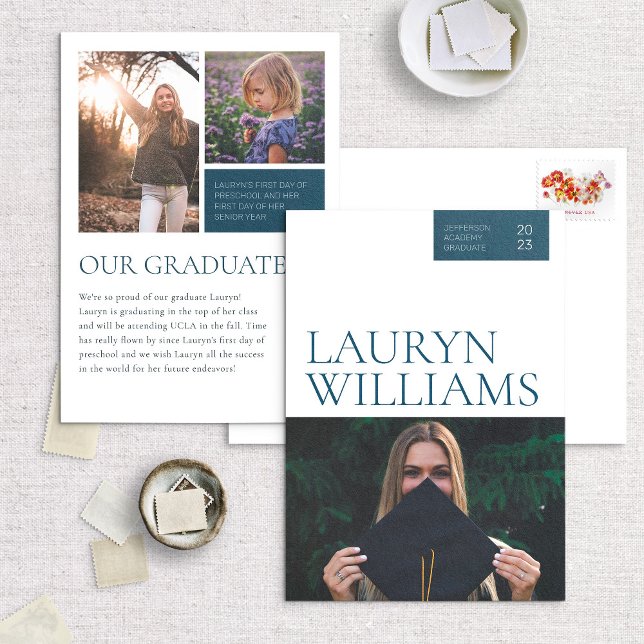 Anúncio de graduação profissional do Marinho moder (Criador carregado)