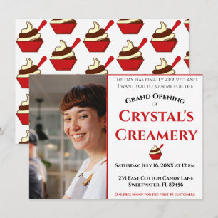 Anúncio de Grande Inauguração