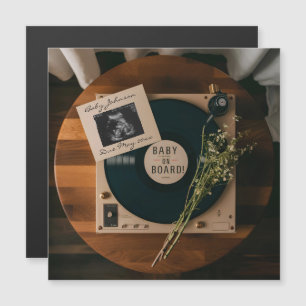 Anúncio de Gravação de Gravação de Vinil Vintage